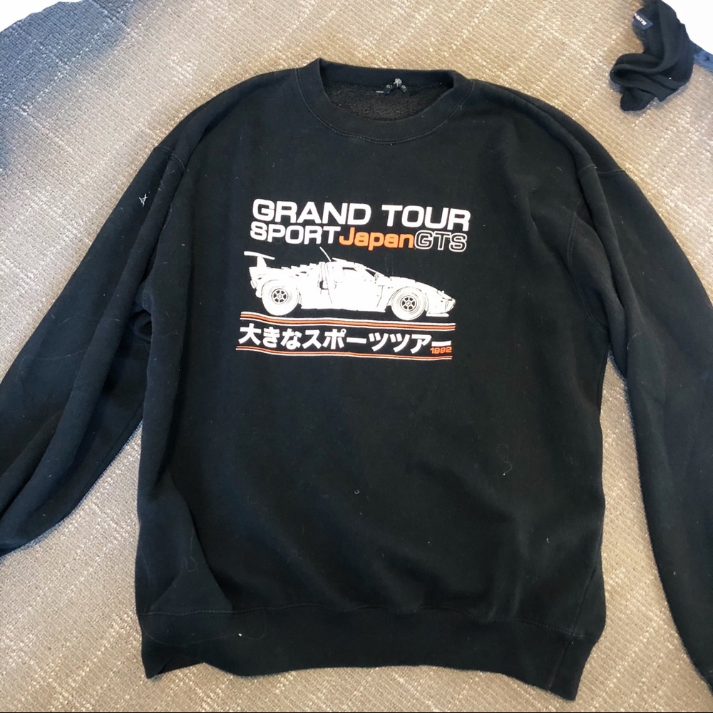 brandy mellvile black crewneck